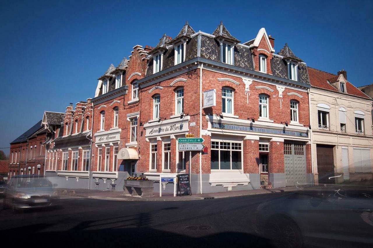 Le Cateau-Cambresis Logis - Hostellerie & Restaurant Du Marche מראה חיצוני תמונה